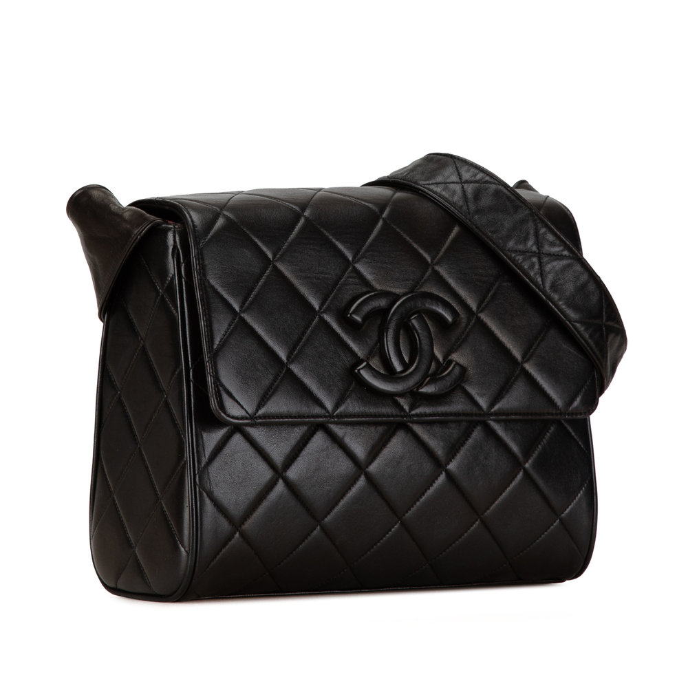 Pre-Loved Chanel CC Quilted Lambskin Flap - Picture 2 of 12